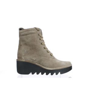 FLY London Womens Taupe Taupe Fashion Boots EUR 39 Medium (B, M)
